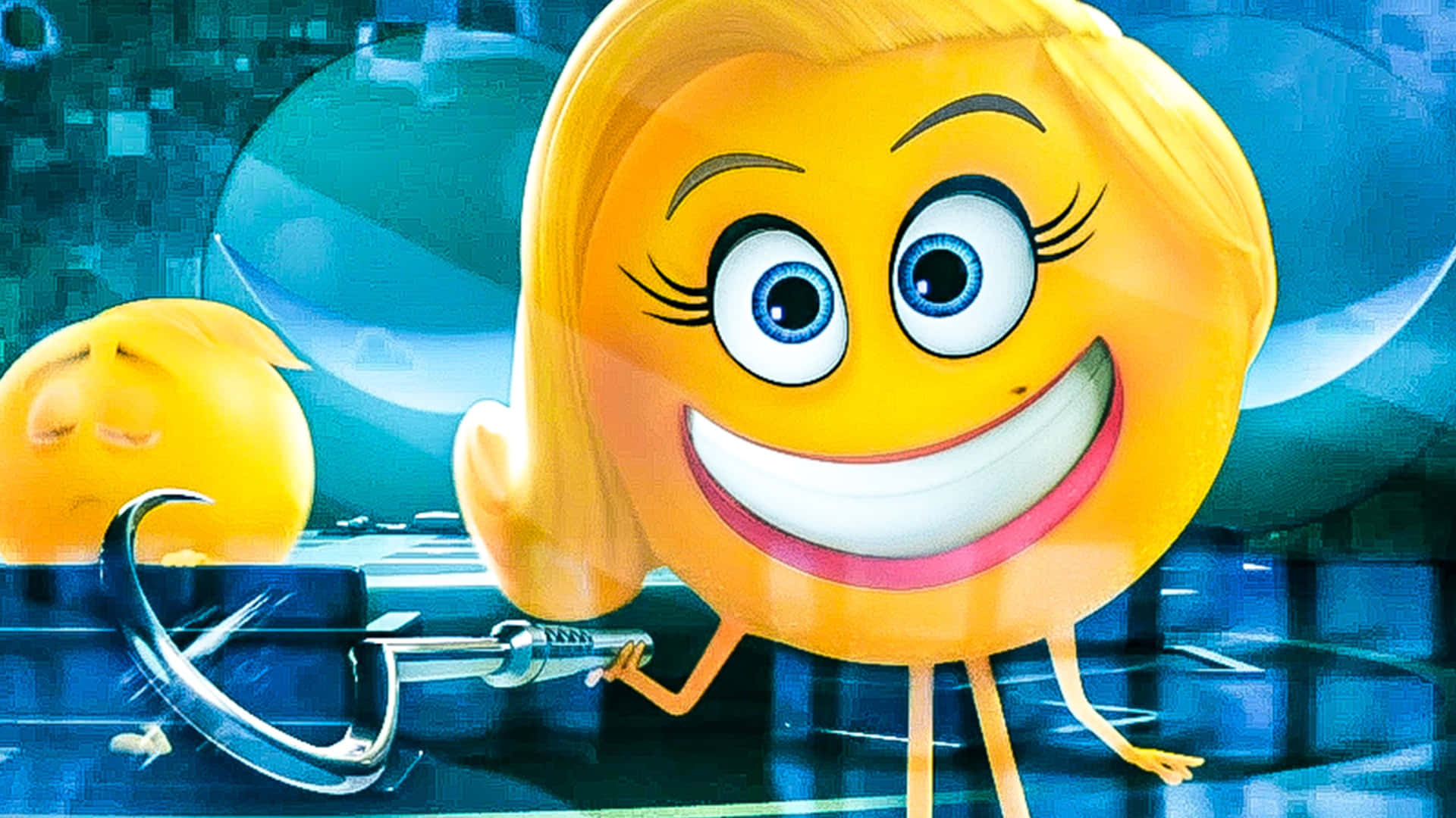 Smiler From The Emoji Movie Background