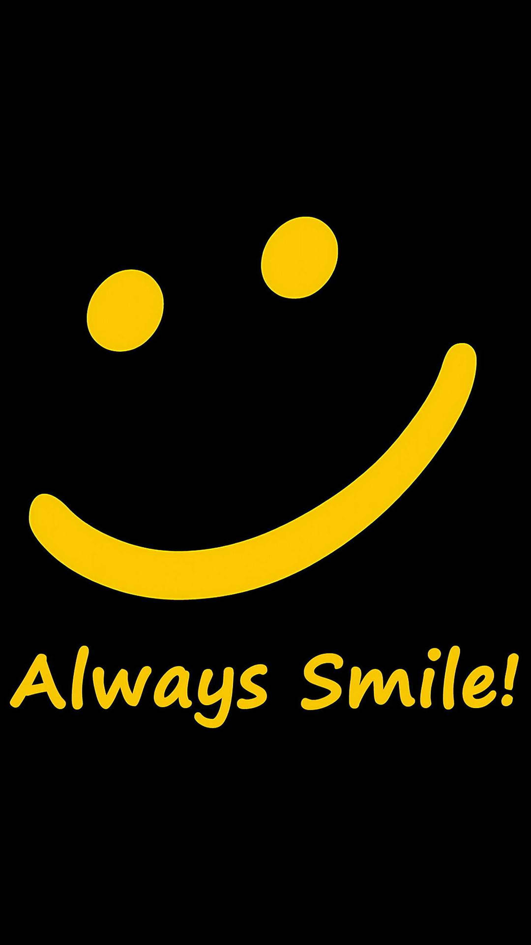 Smiley Face Always Smile Background