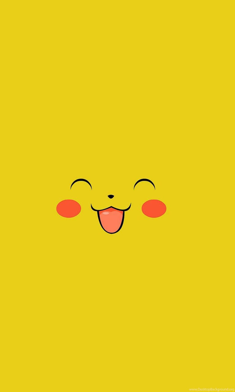 Smiley Face Pikachu Background
