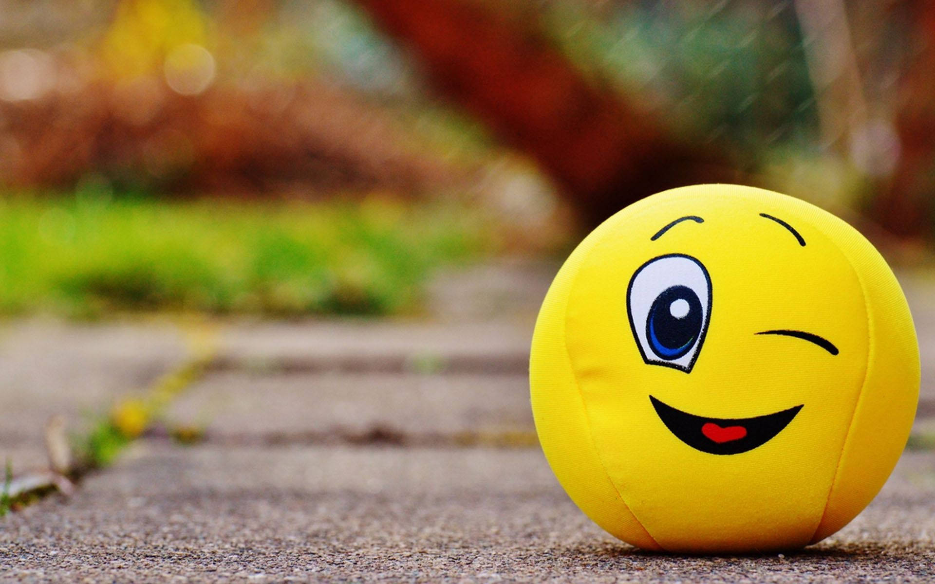 Smiley Face Toy Background