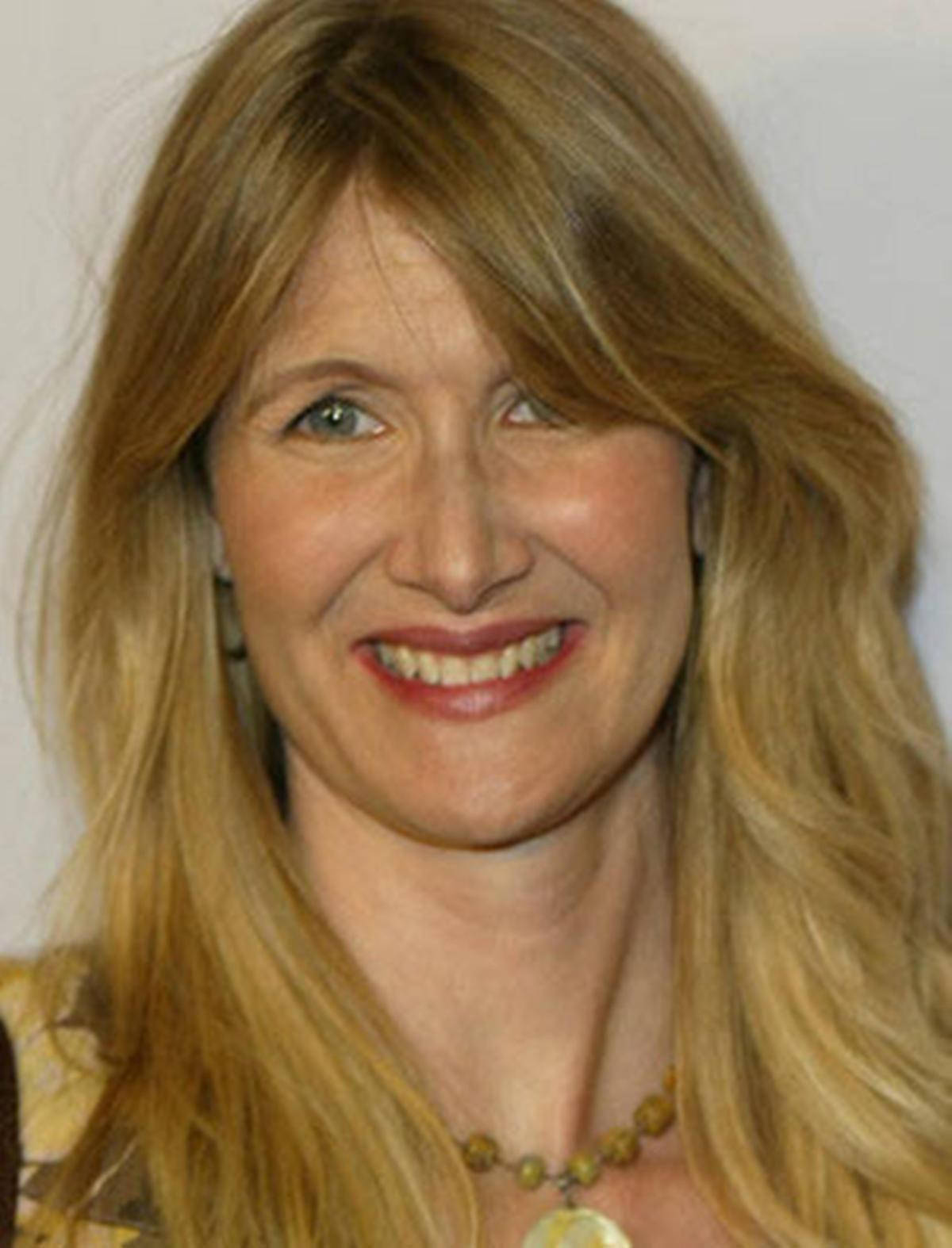 Smiling Actress Laura Dern Background