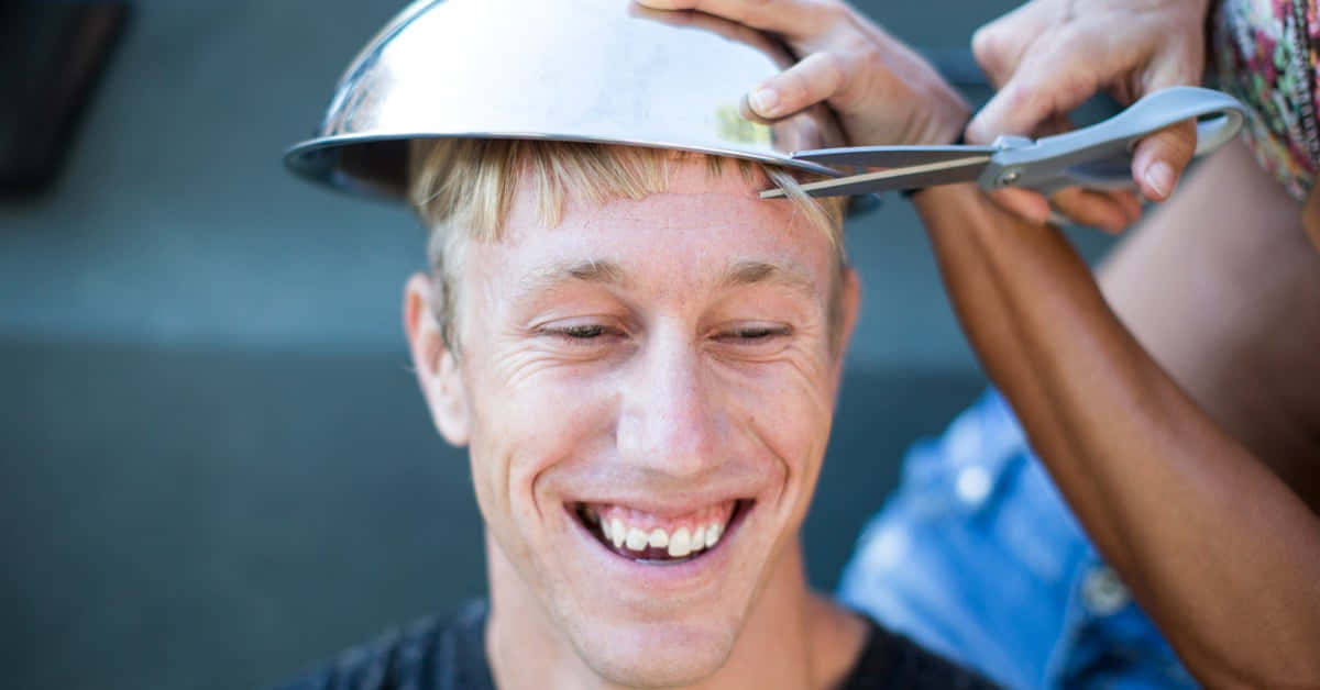 Smiling Adult Man