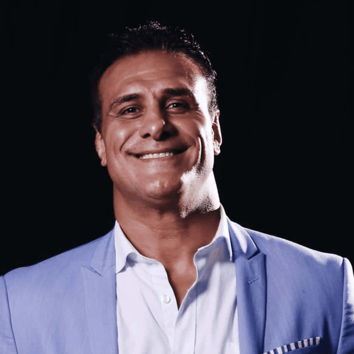 Smiling Alberto Del Rio Close Up