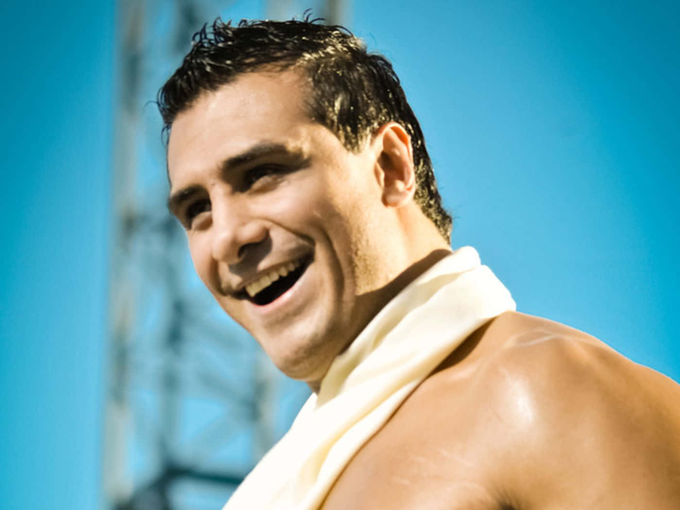 Smiling Alberto Del Rio Wwe Star Background