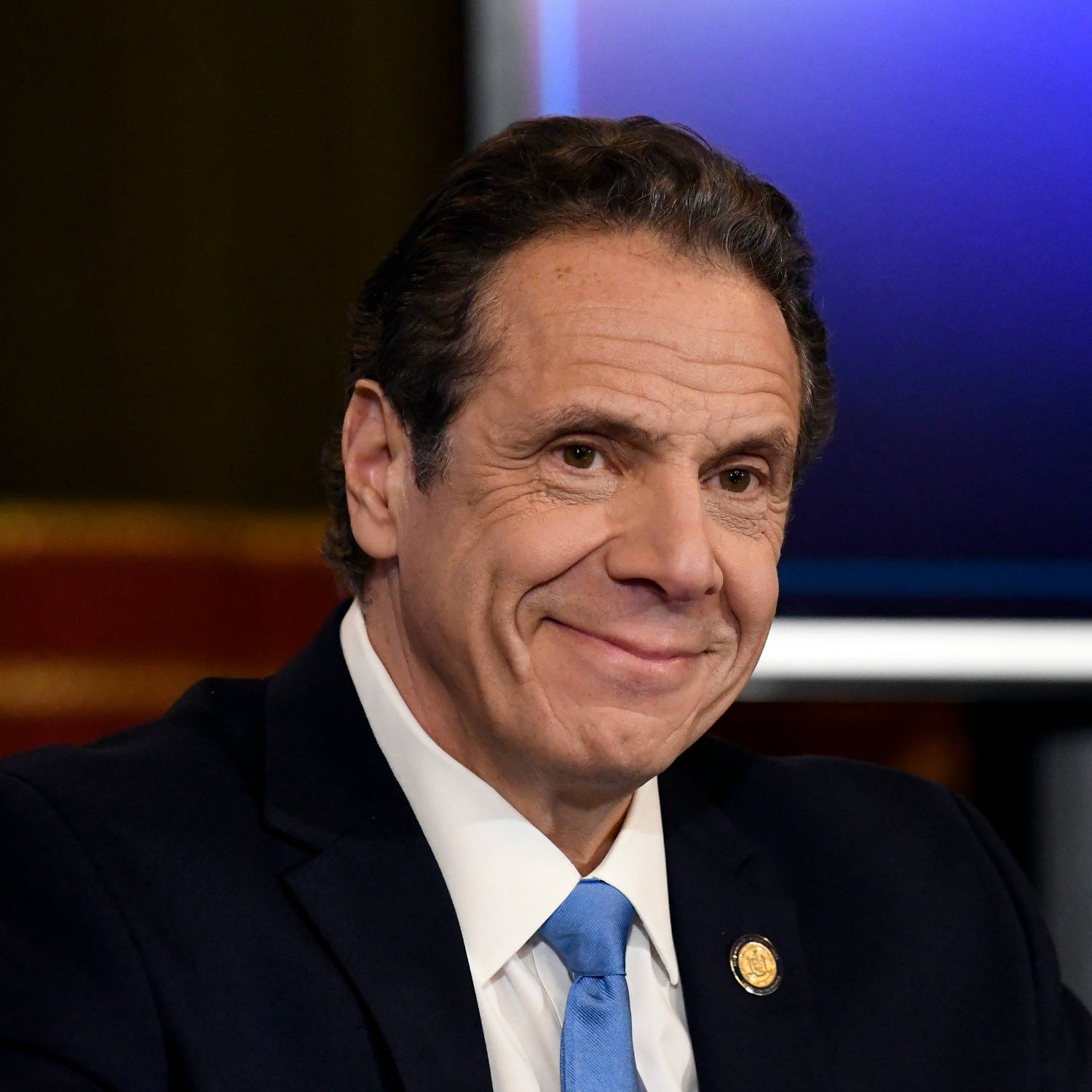 Smiling Andrew Cuomo Background