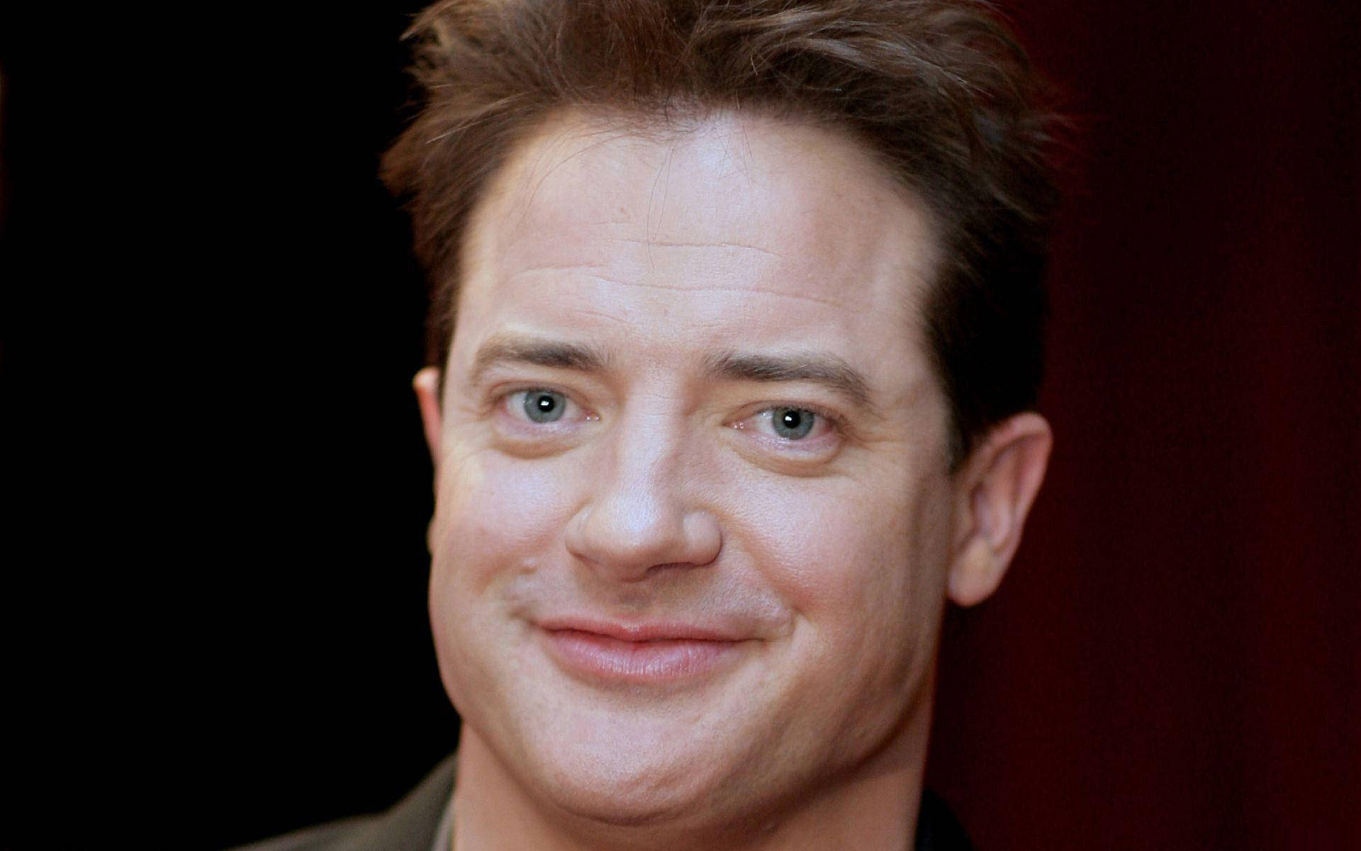 Smiling Brendan Fraser Celebrity Snap Background