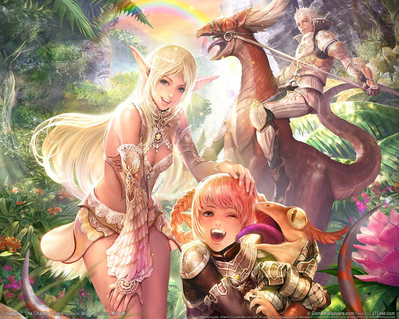 Smiling Elf Lineage Background