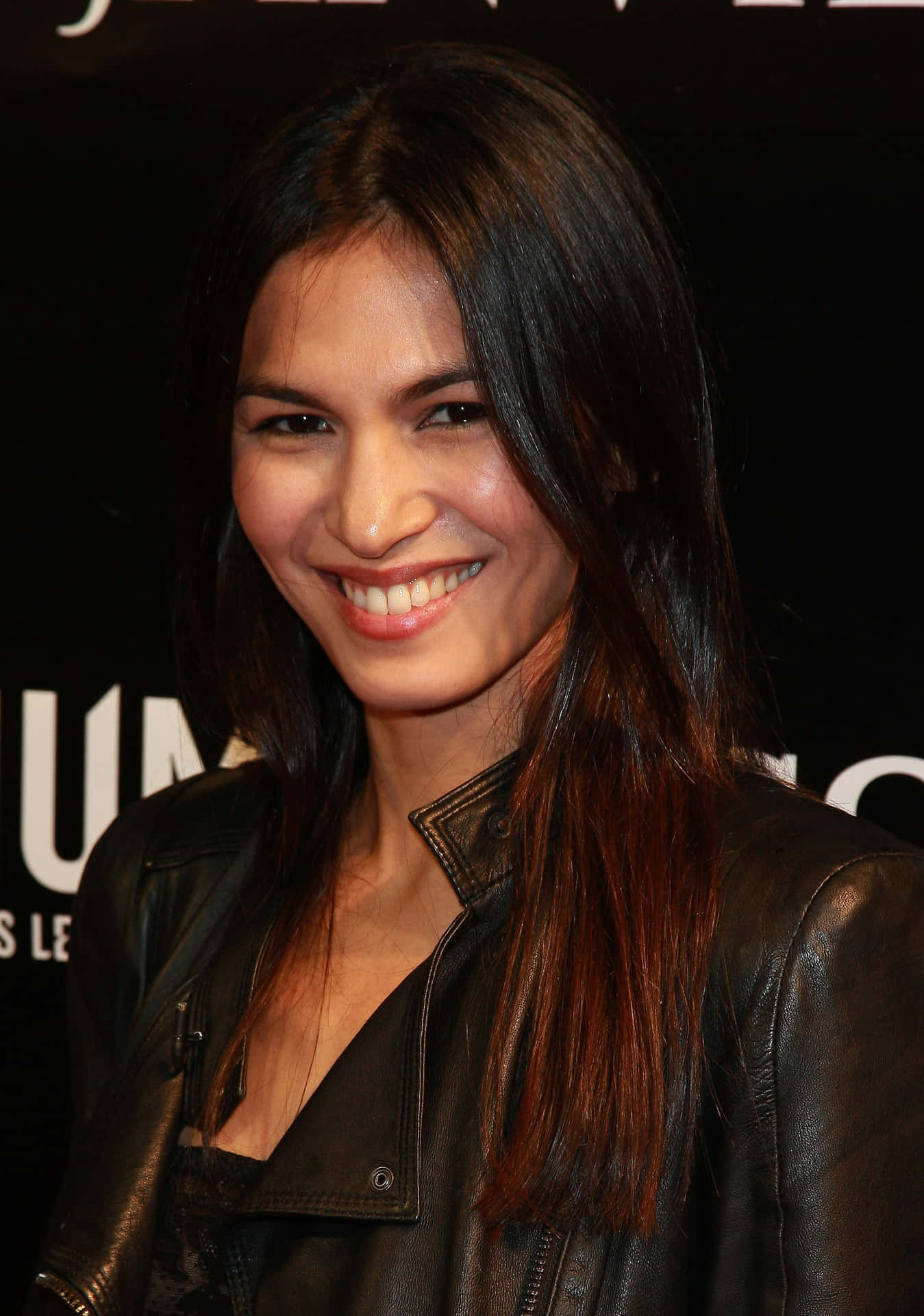 Smiling Elodie Yung Background