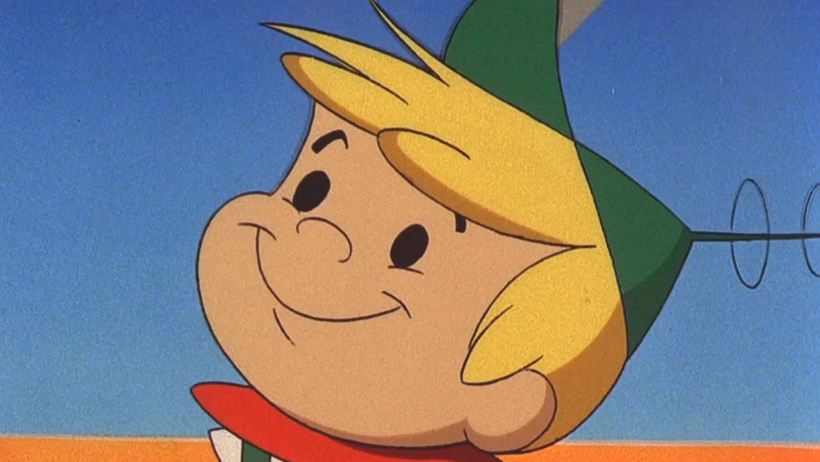 Smiling Elroy Up-close The Jetsons Background