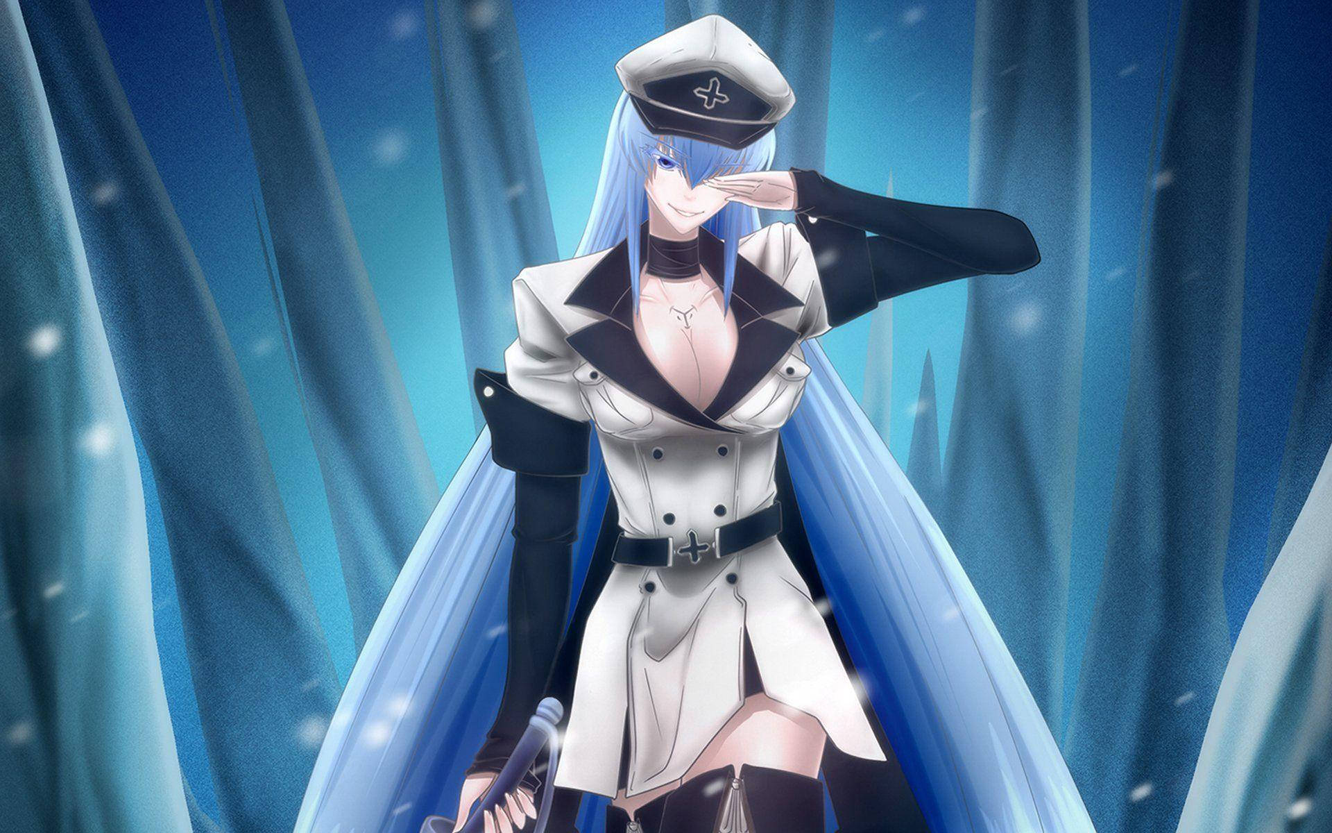 Smiling Esdeath Background