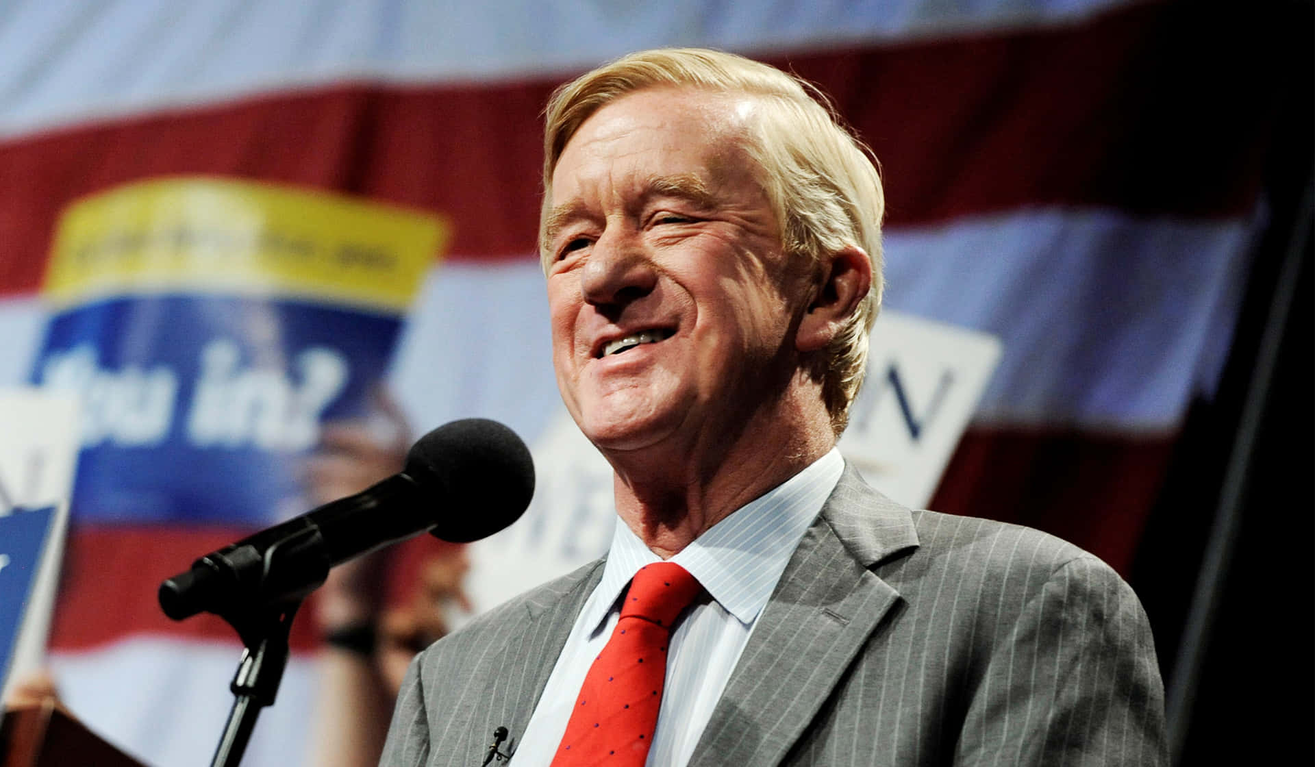 Smiling Face Of William Weld