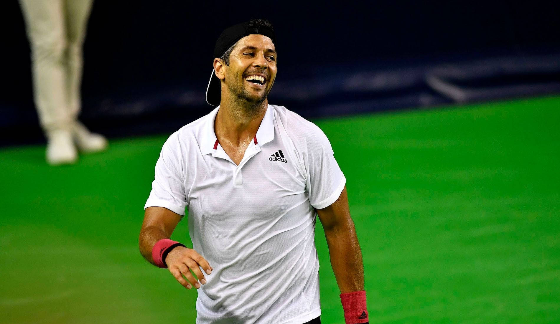 Smiling Fernando Verdasco Background