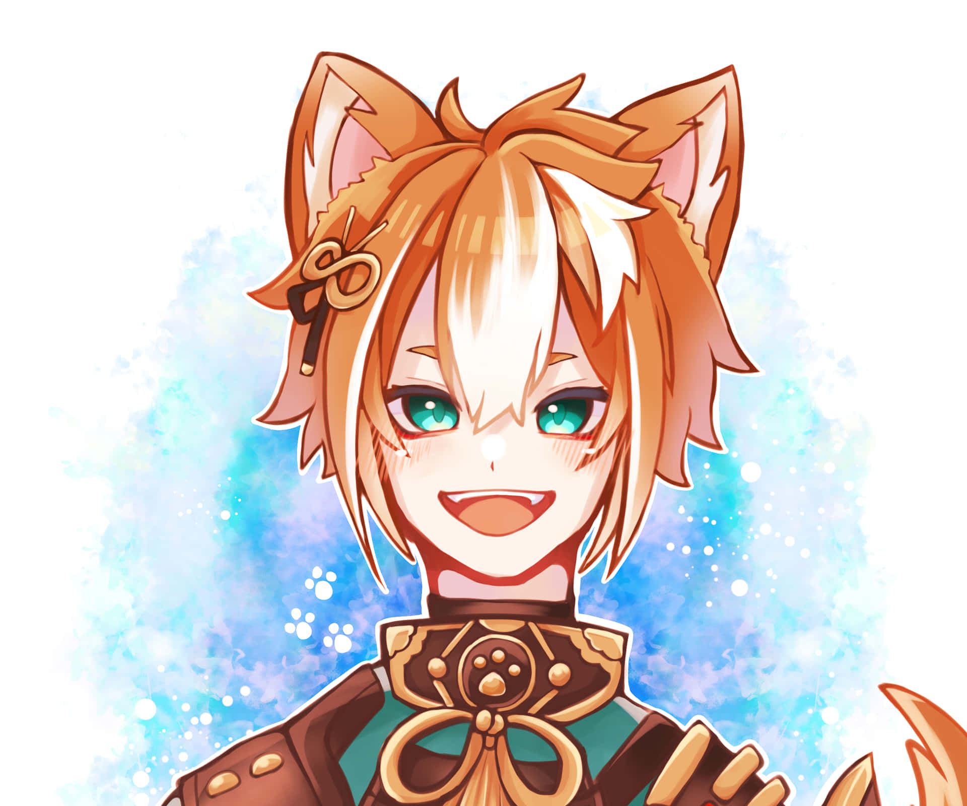 Smiling Gorou Genshin Pfp