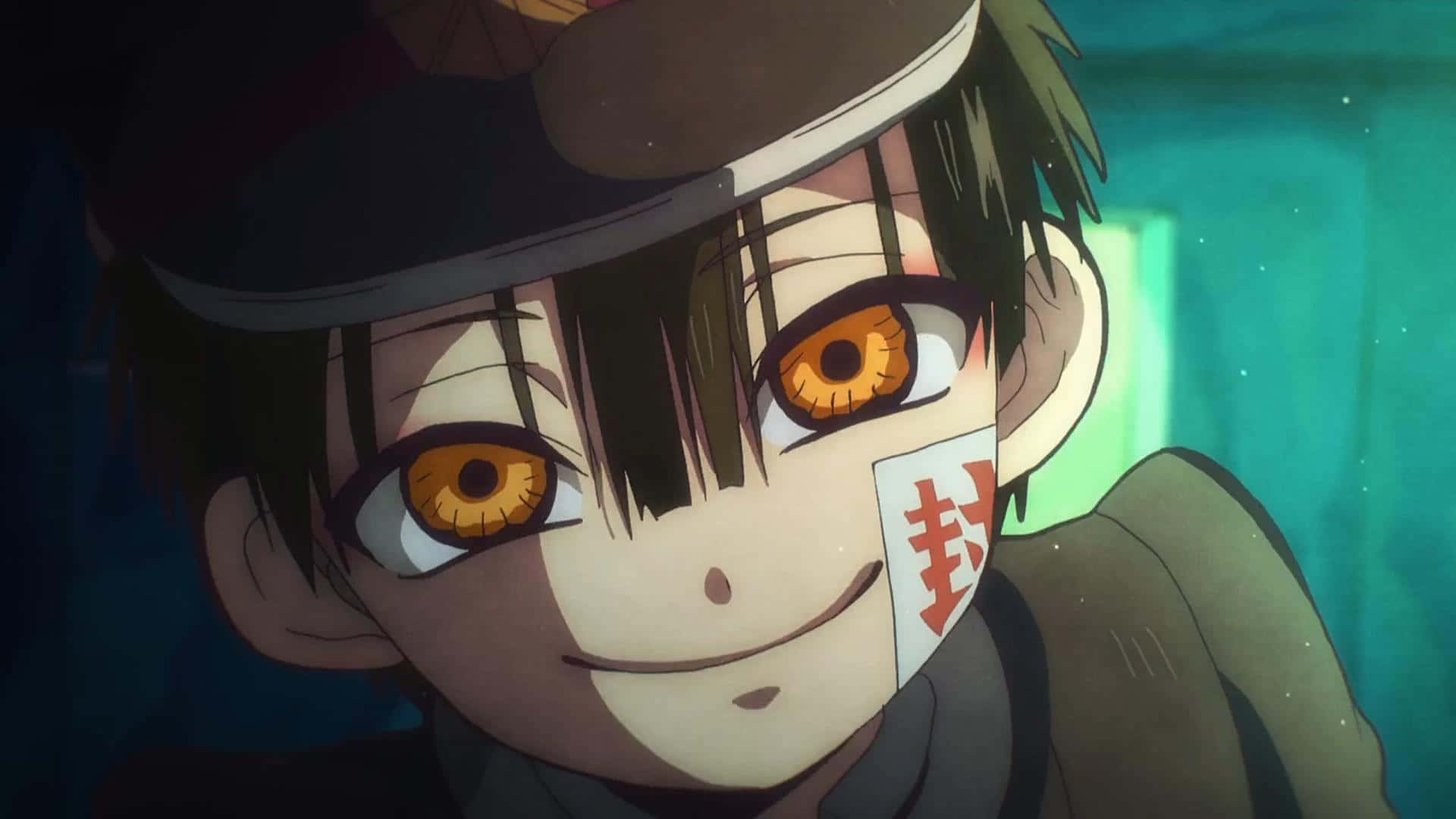 Smiling Hanako Kun Pfp Background