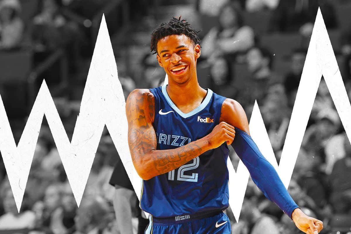 Smiling Ja Morrant Background