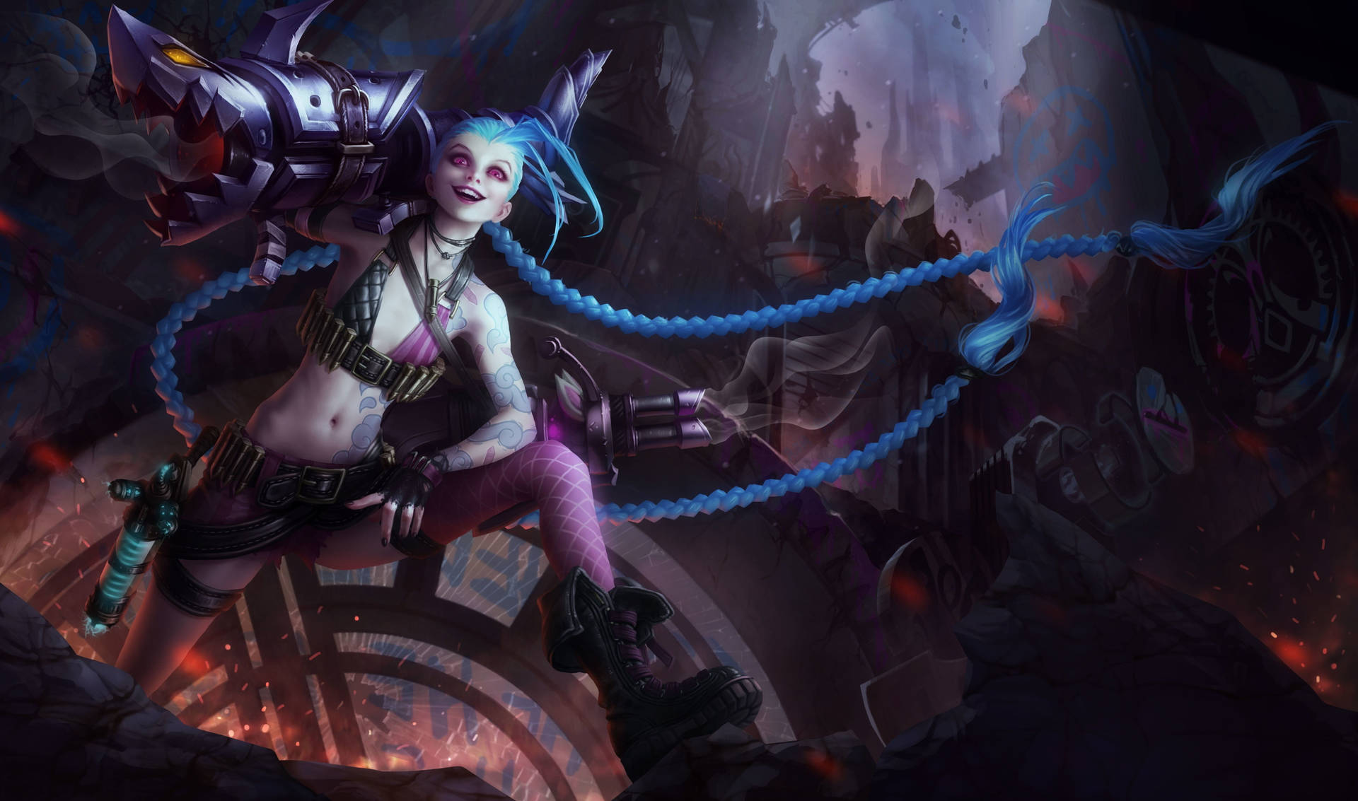 Smiling Jinx Desktop