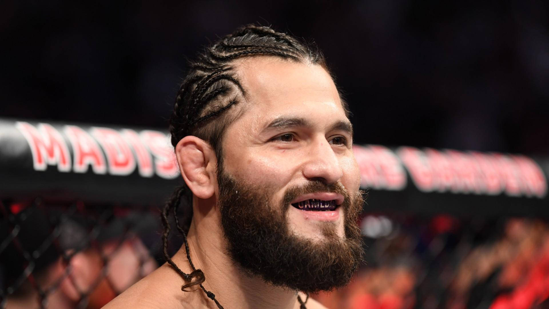 Smiling Jorge Masvidal Background