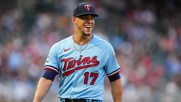 Smiling Jose Berrios