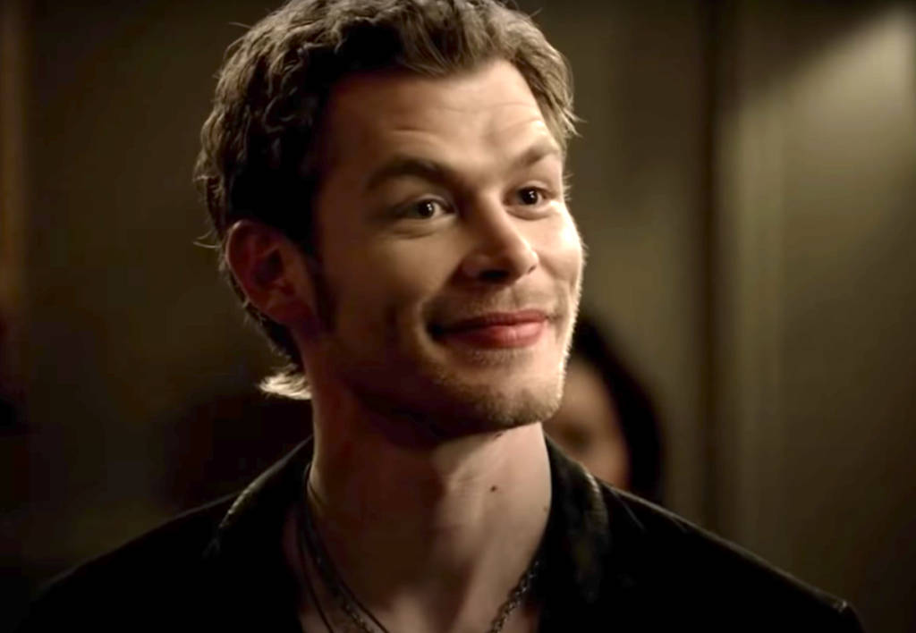Smiling Klaus Mikaelson