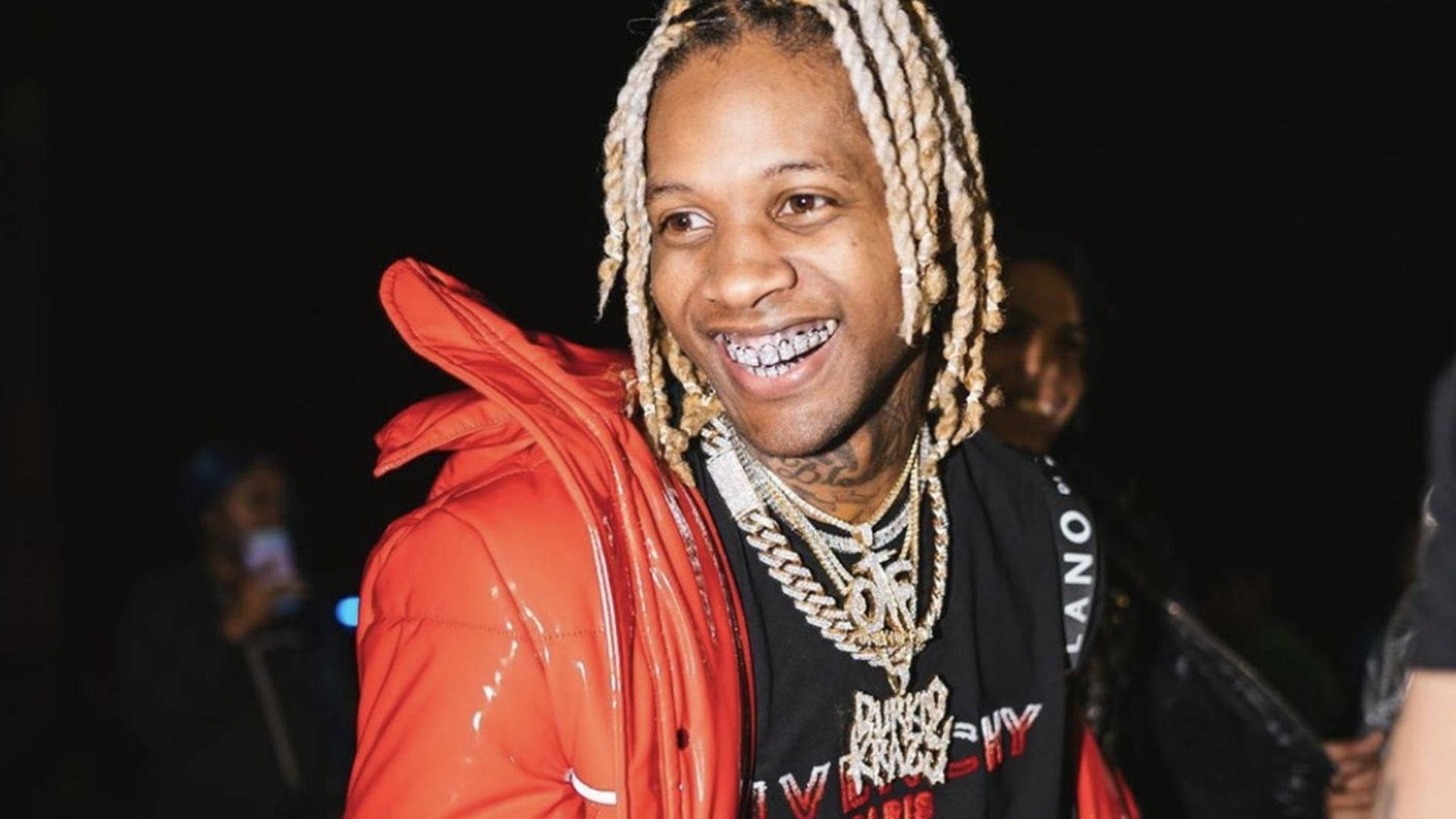 Smiling Lil Durk In Crowd