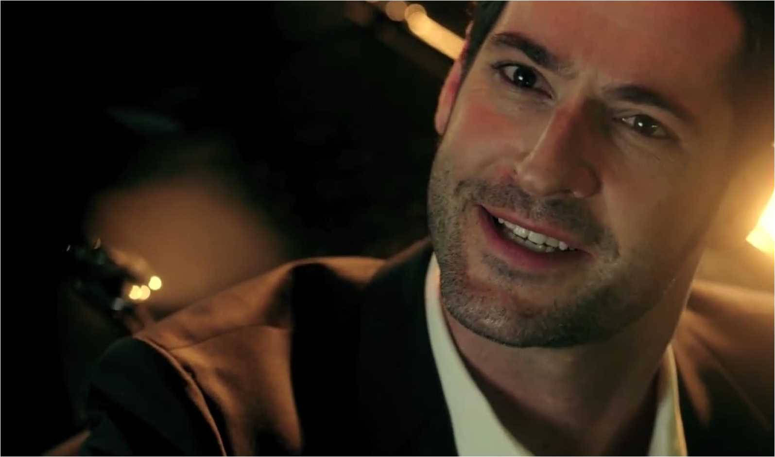 Smiling Lucifer Close-up Background