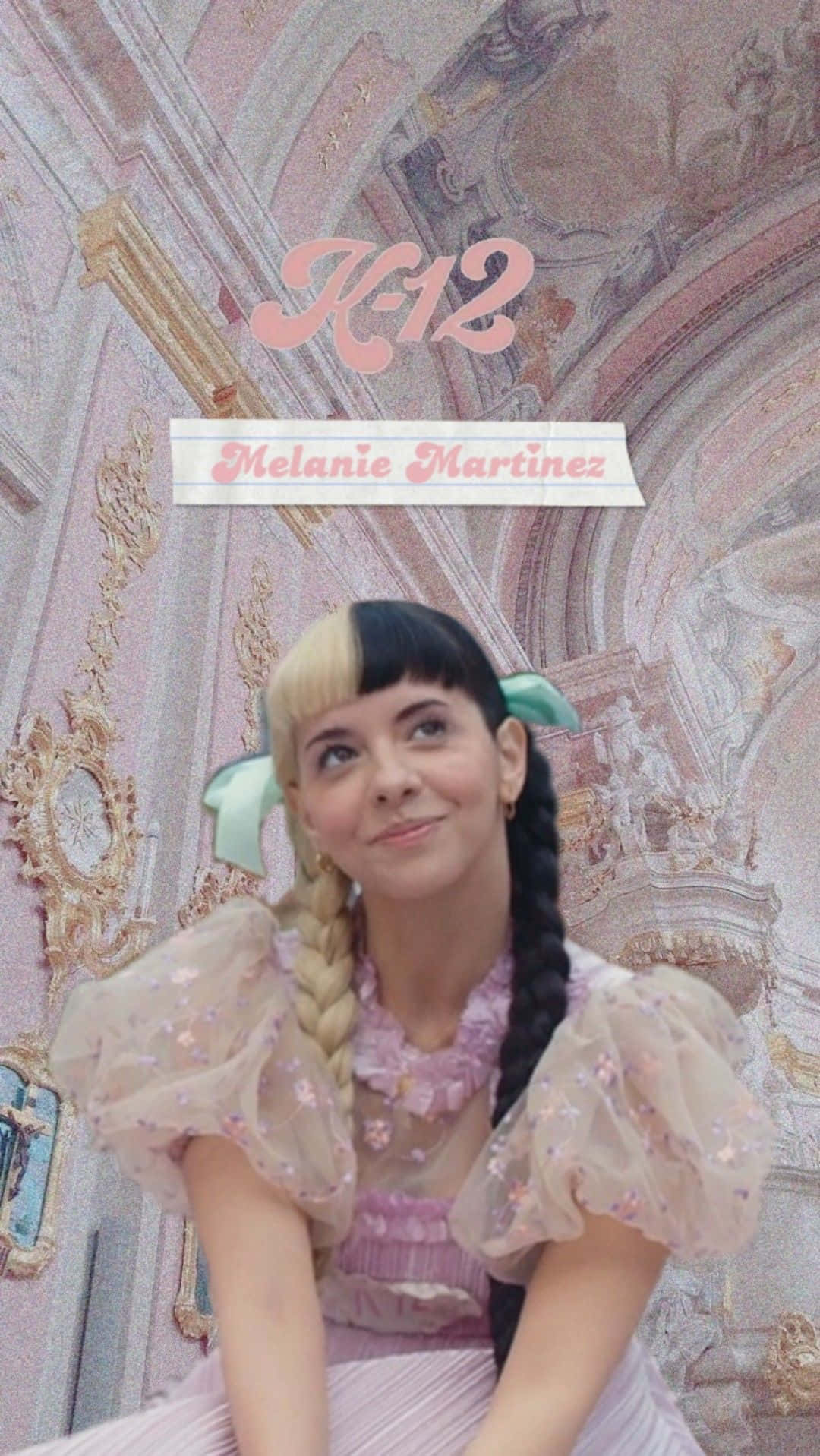 Smiling Melanie Martinez Aesthetic Background