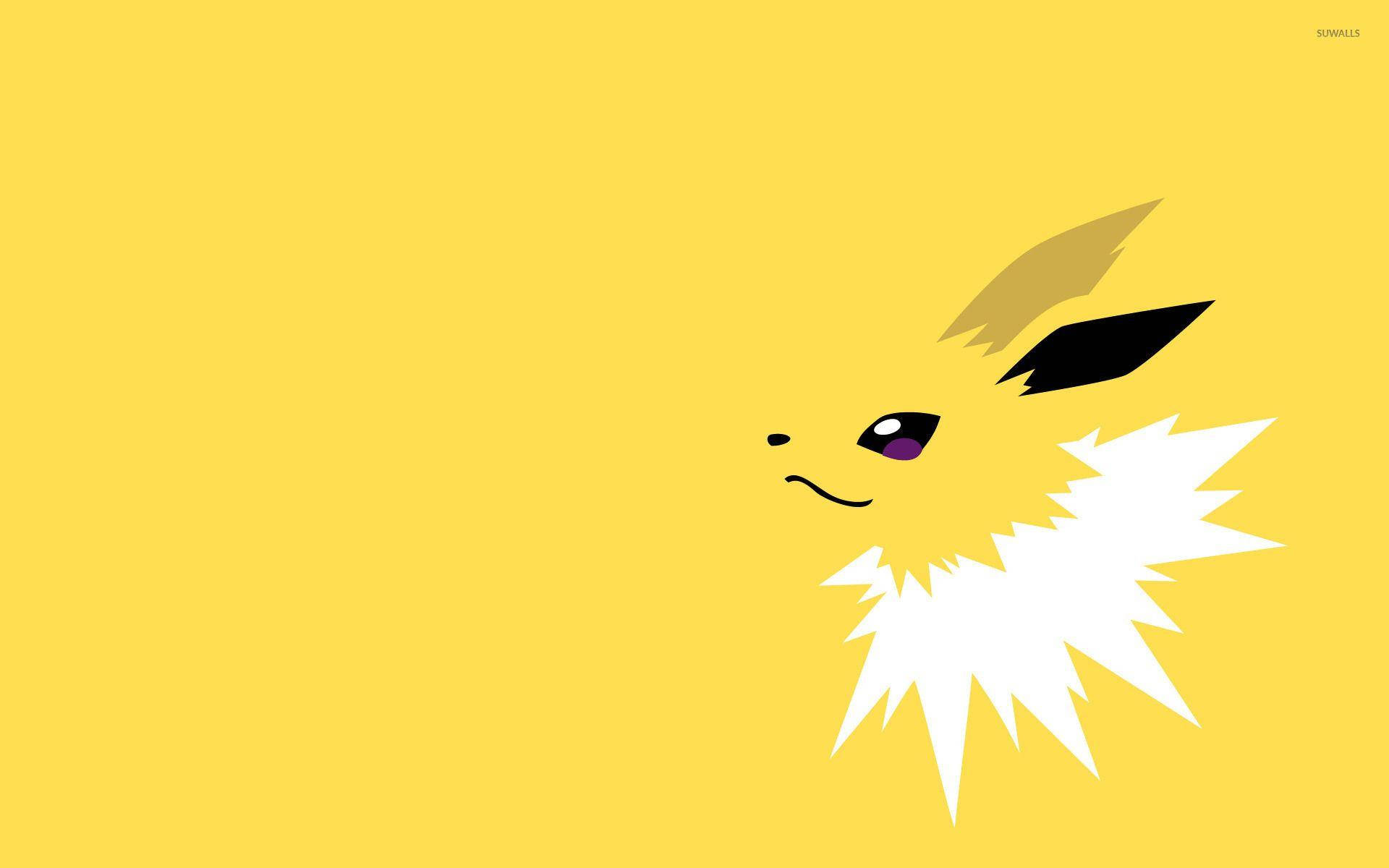 Smiling Minimalist Jolteon