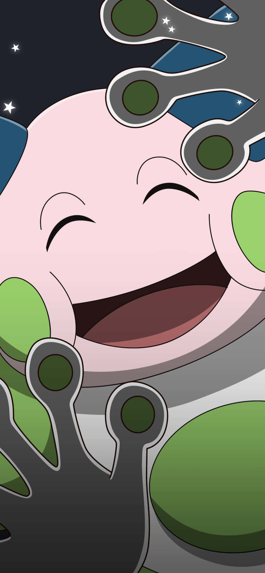 Smiling Mr Mime Background