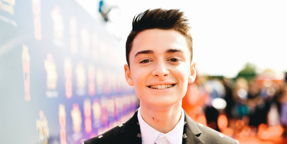 Smiling Noah Schnapp For Desktop Background