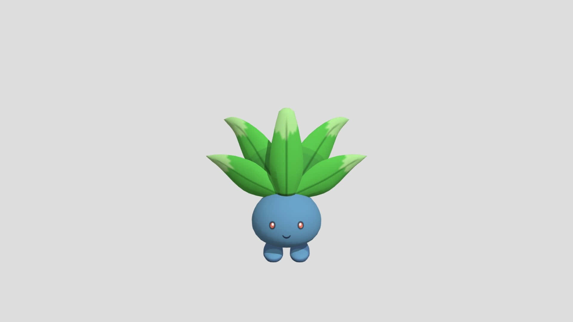 Smiling Oddish Background