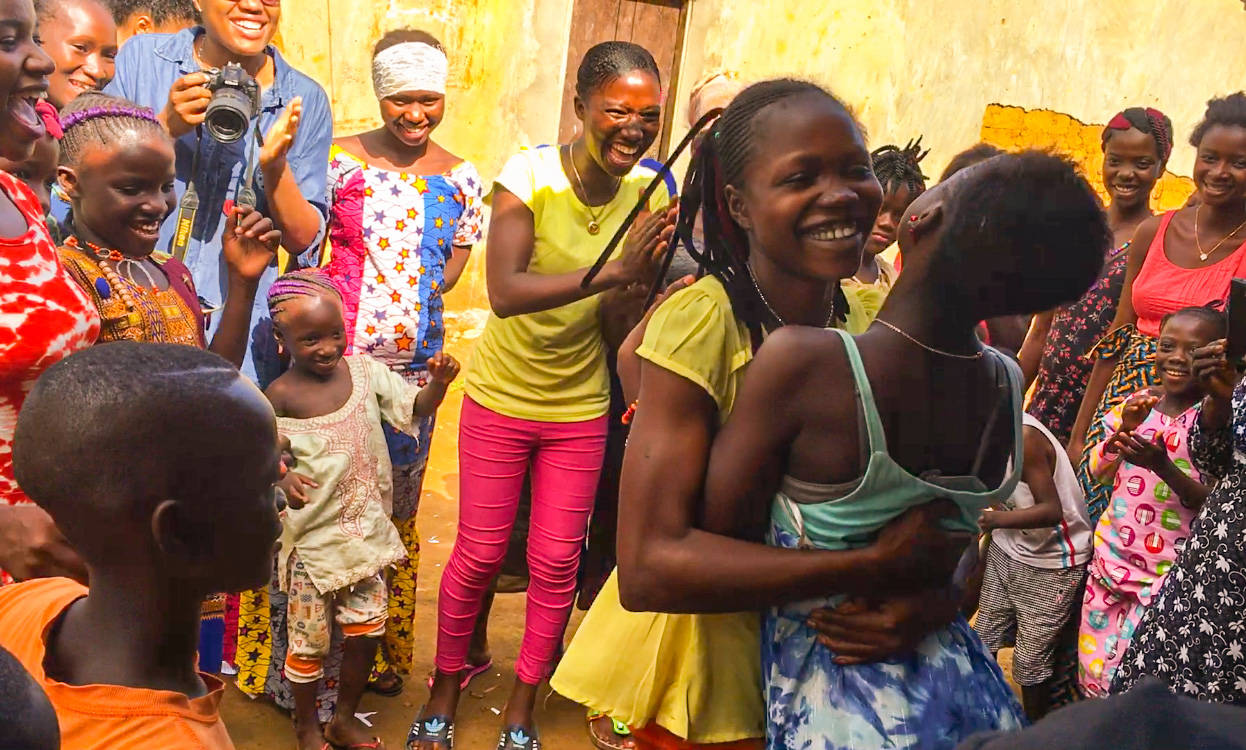 Smiling People Of Benin