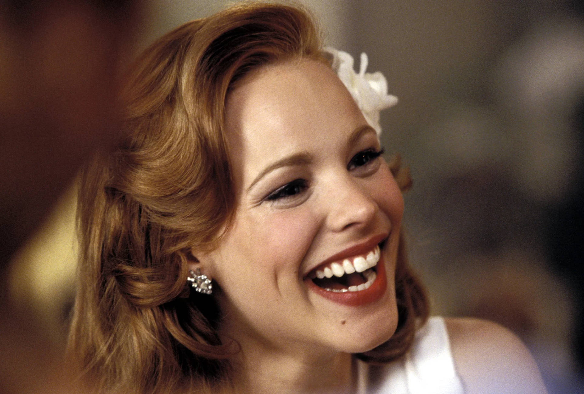 Smiling Rachel Mcadams