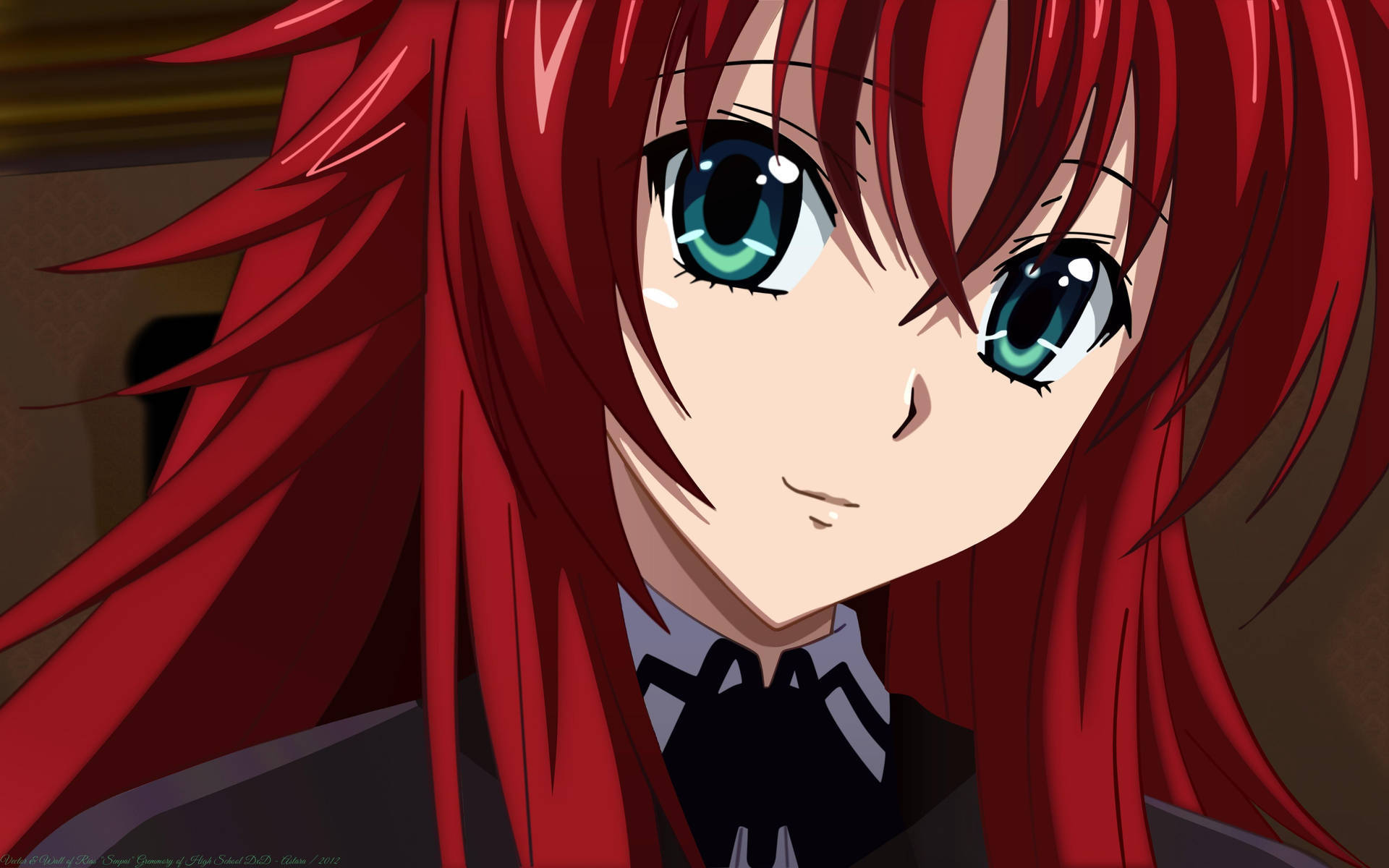 Smiling Rias Gremory High School Dxd