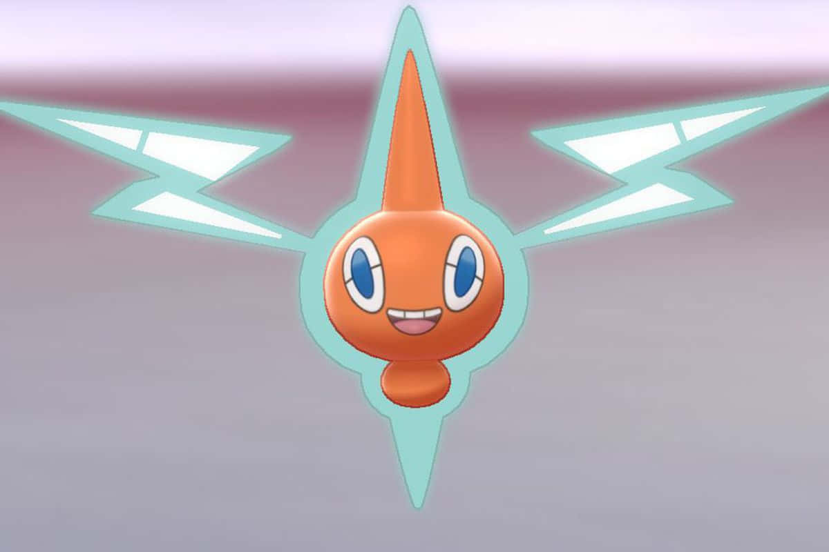 Smiling Rotom Background