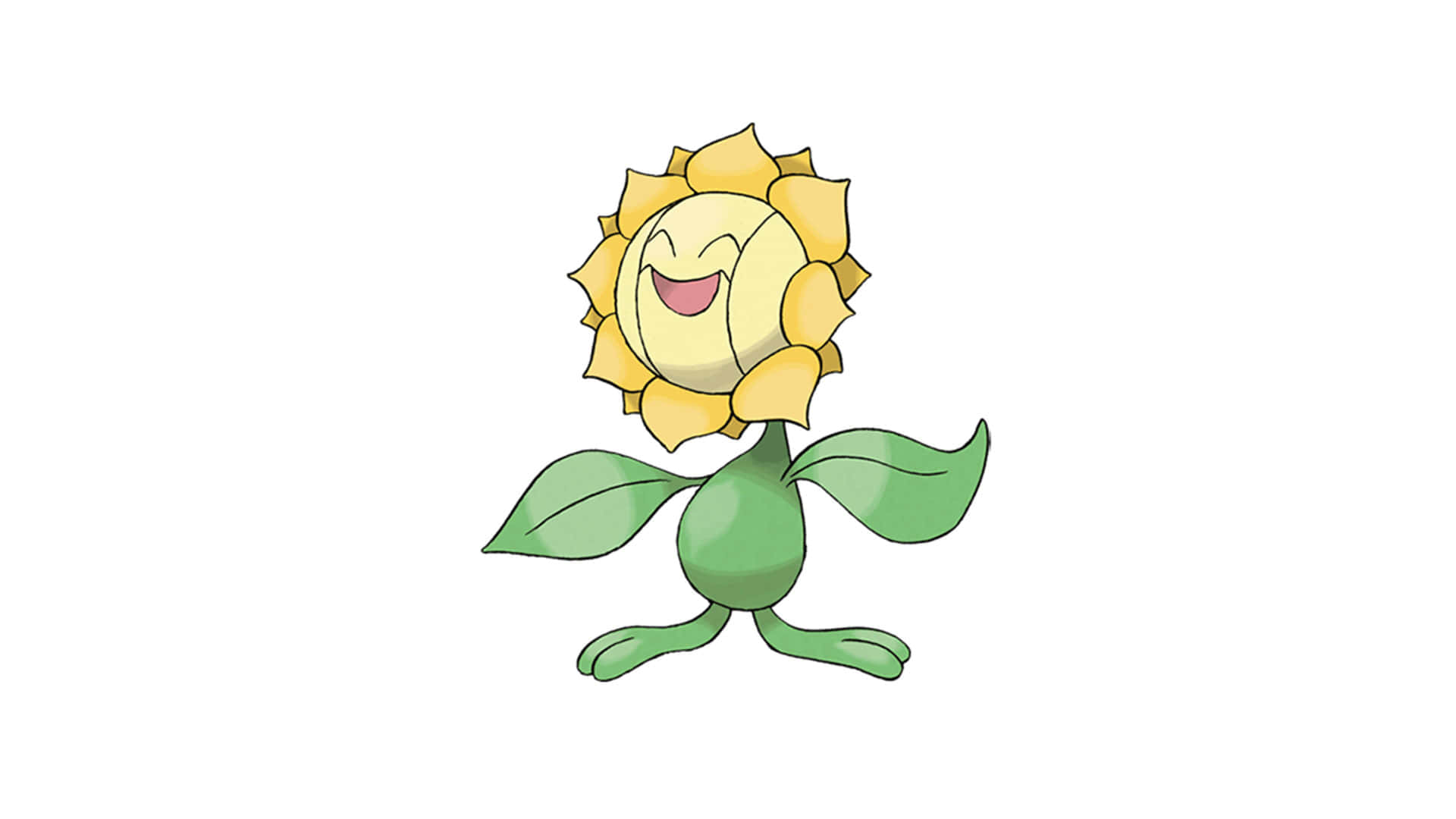 Smiling Sunflora Background