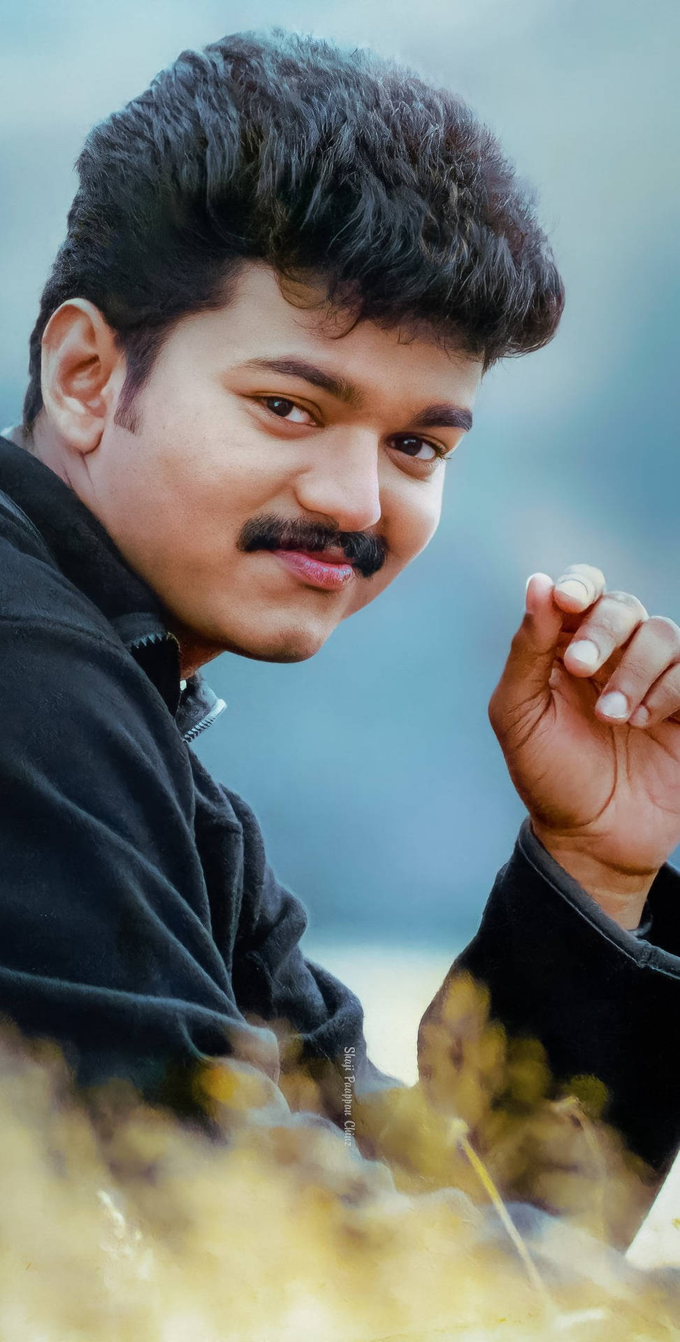 Smiling Thalapathy Hd Background