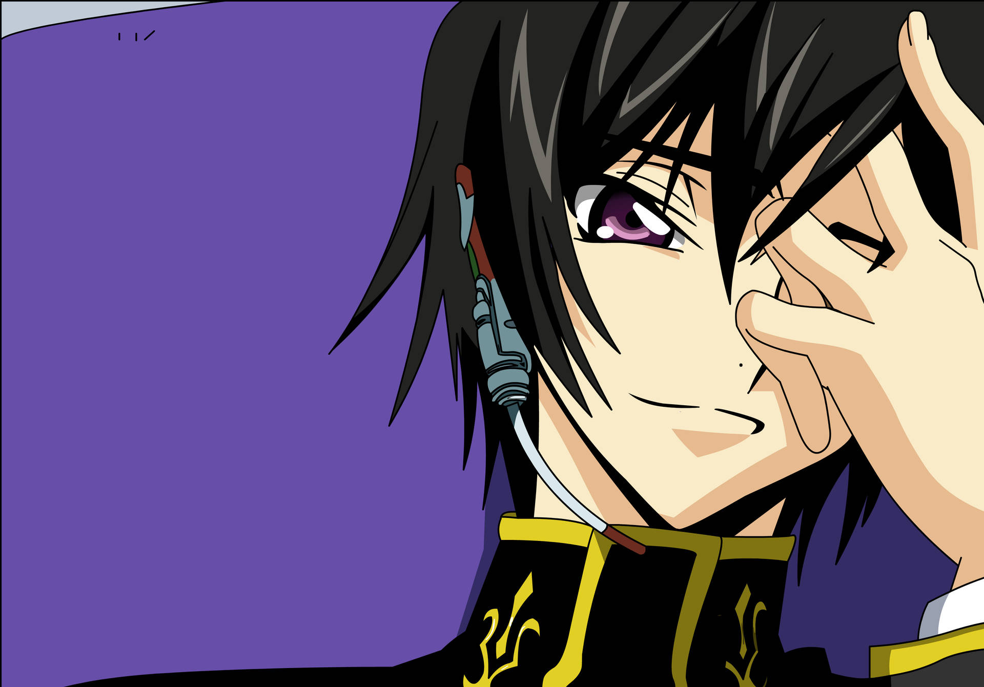 Smirking Lelouch Lamperouge