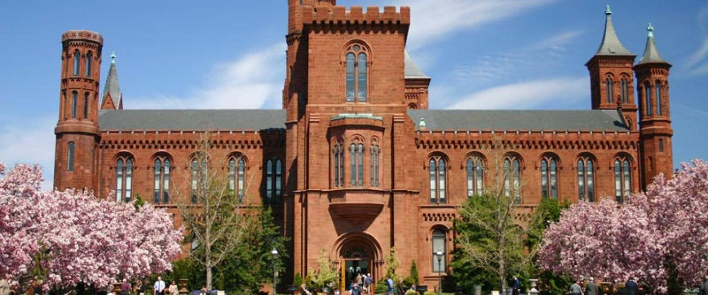 Smithsonian Castle Cropped Background