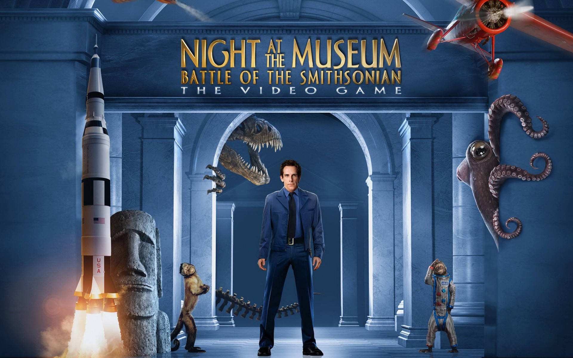 Smithsonian Night At The Museum Game Background