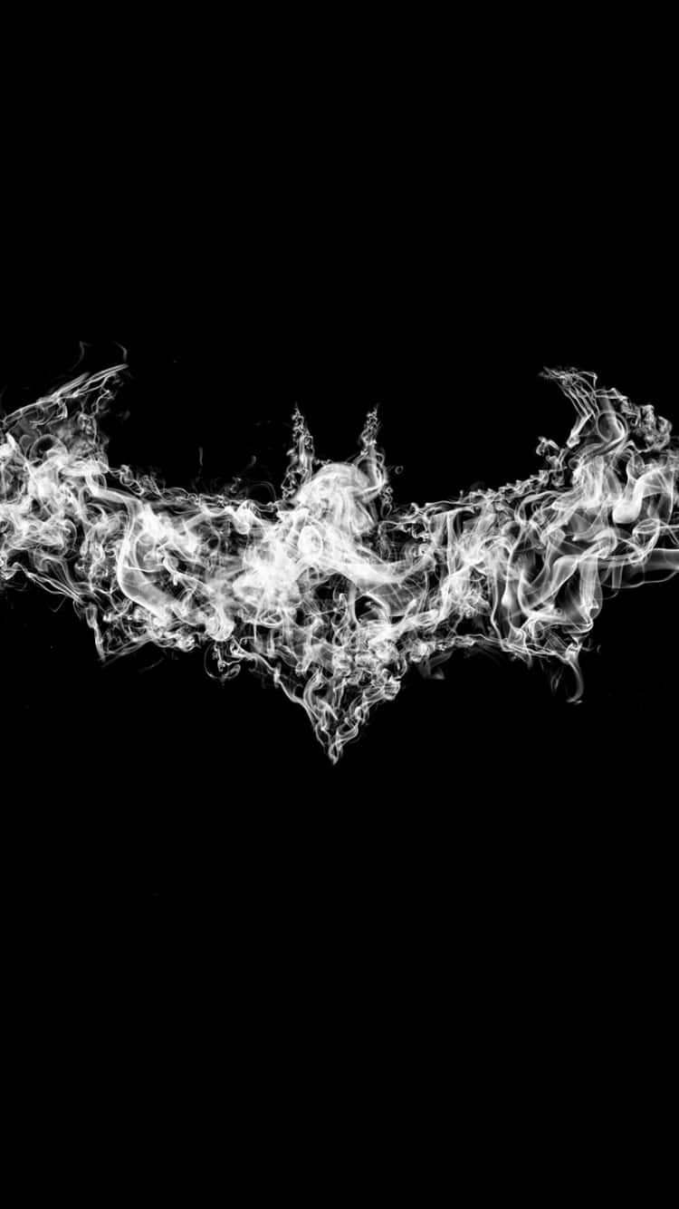 Smoke_ Batman_ Symbol_ Artwork Background