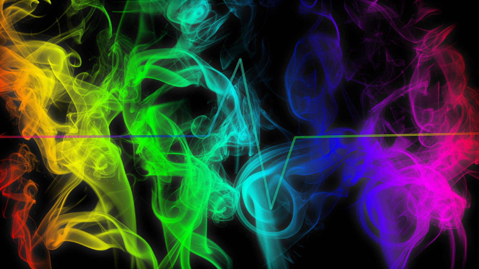 Smoke Rgb 4k Background