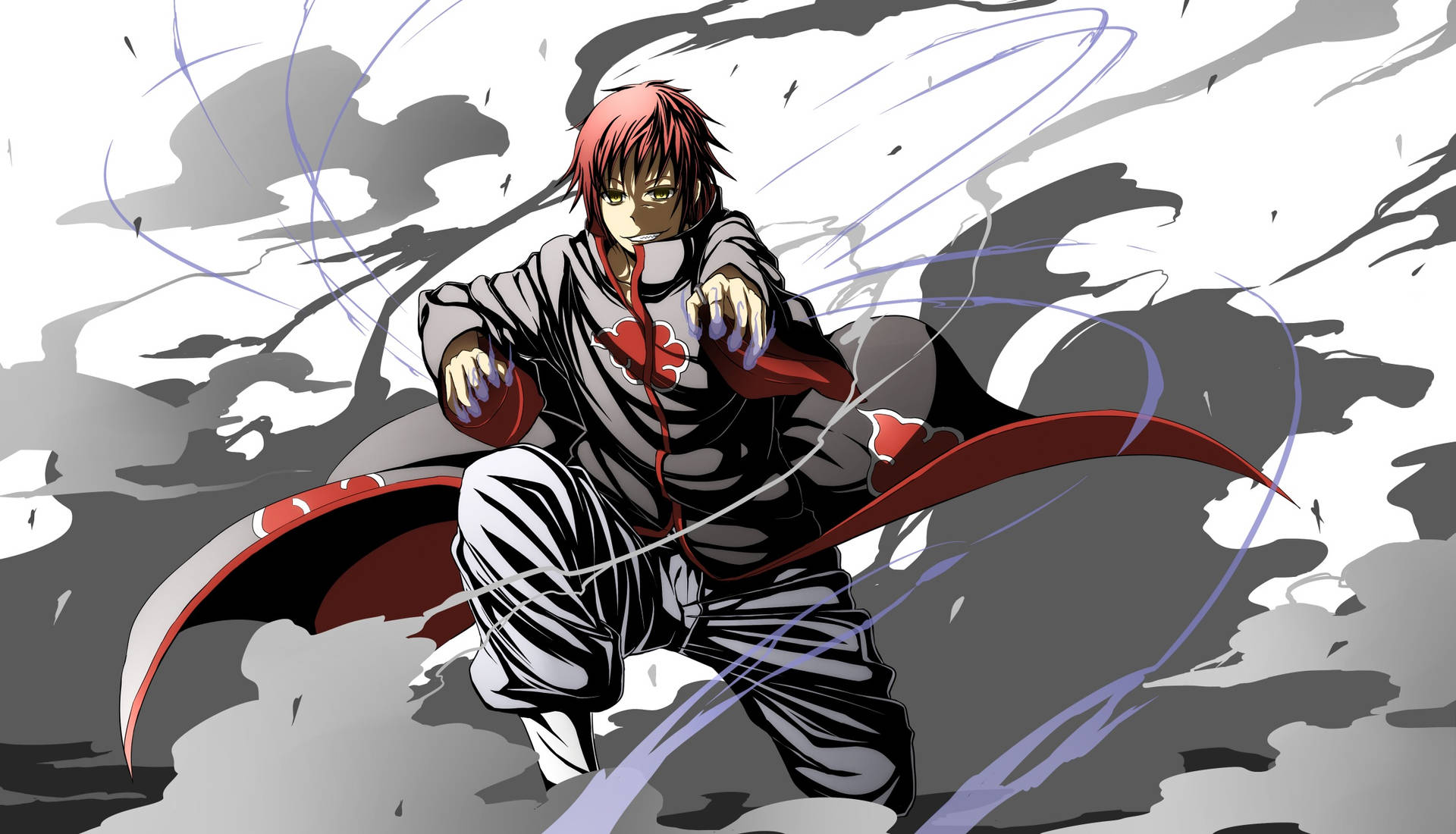 Smoke Sasori From Akatsuki Pc Background