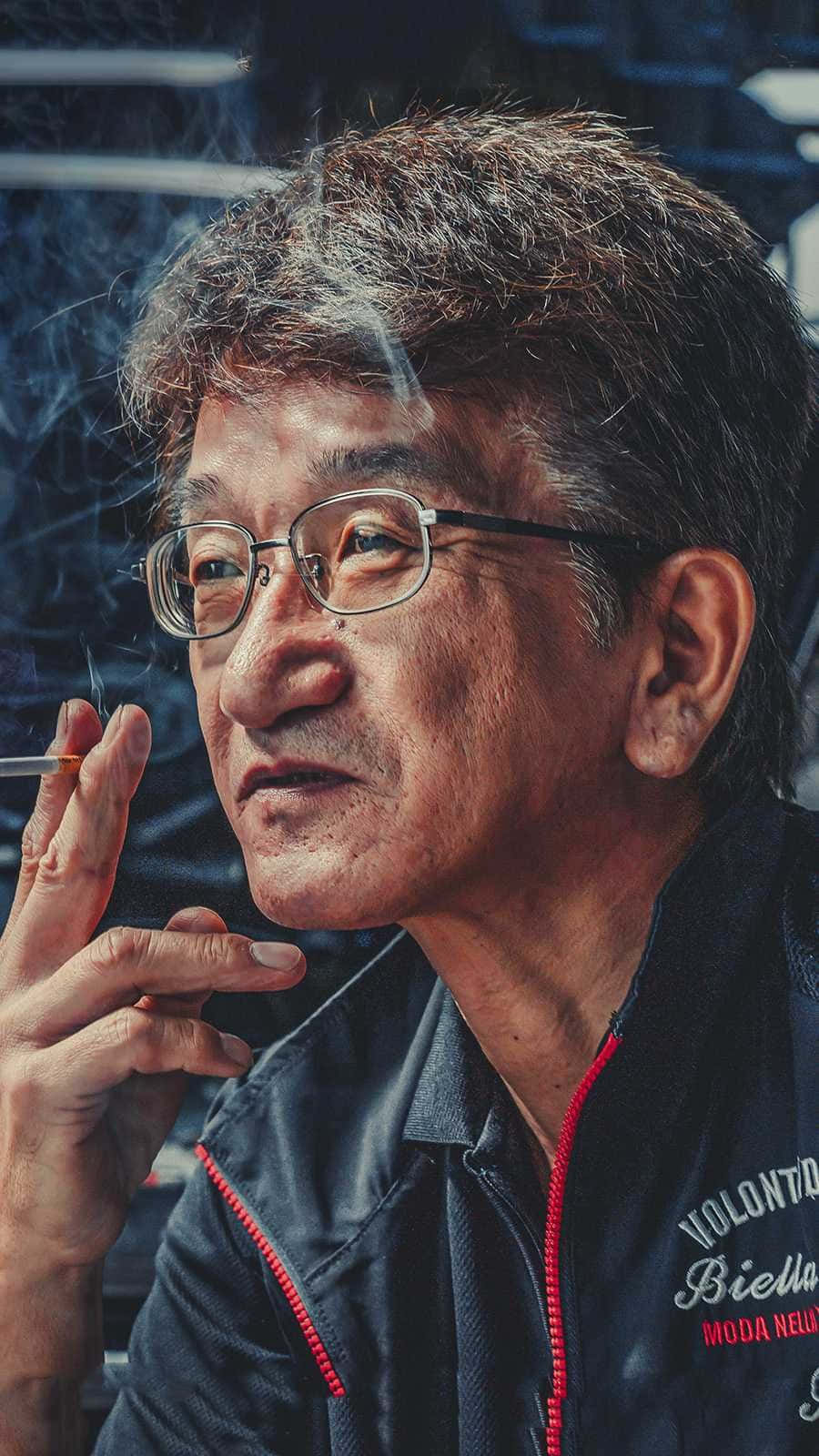 Smokey Nagata Close-up Photo Background