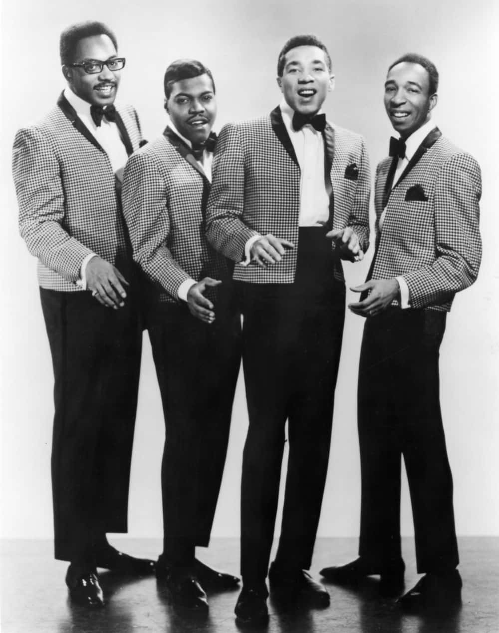 Smokey Robinsonand The Miracles Classic Portrait Background