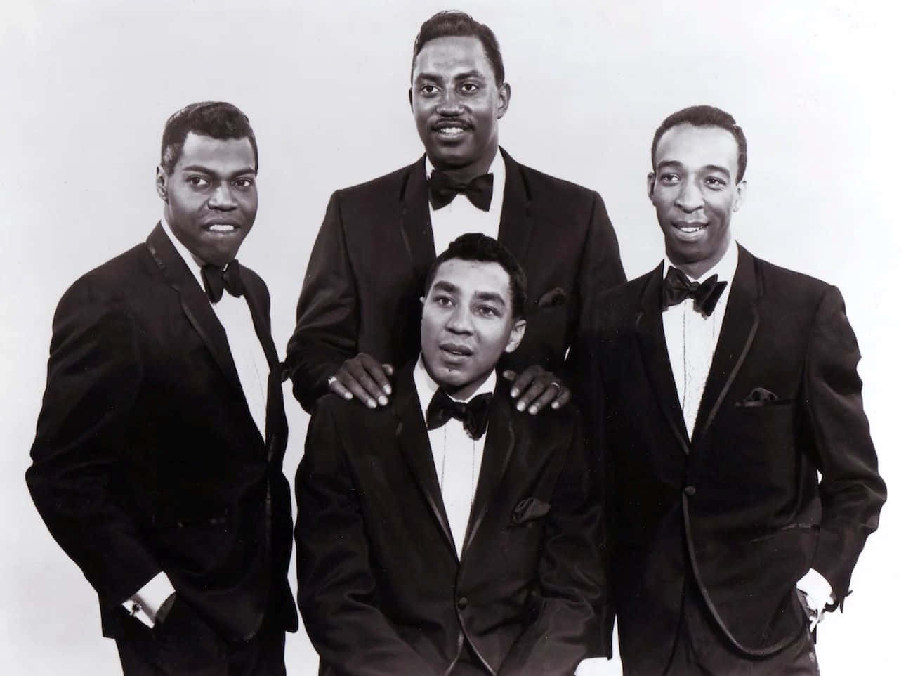 Smokey Robinsonand The Miracles Classic Portrait Background