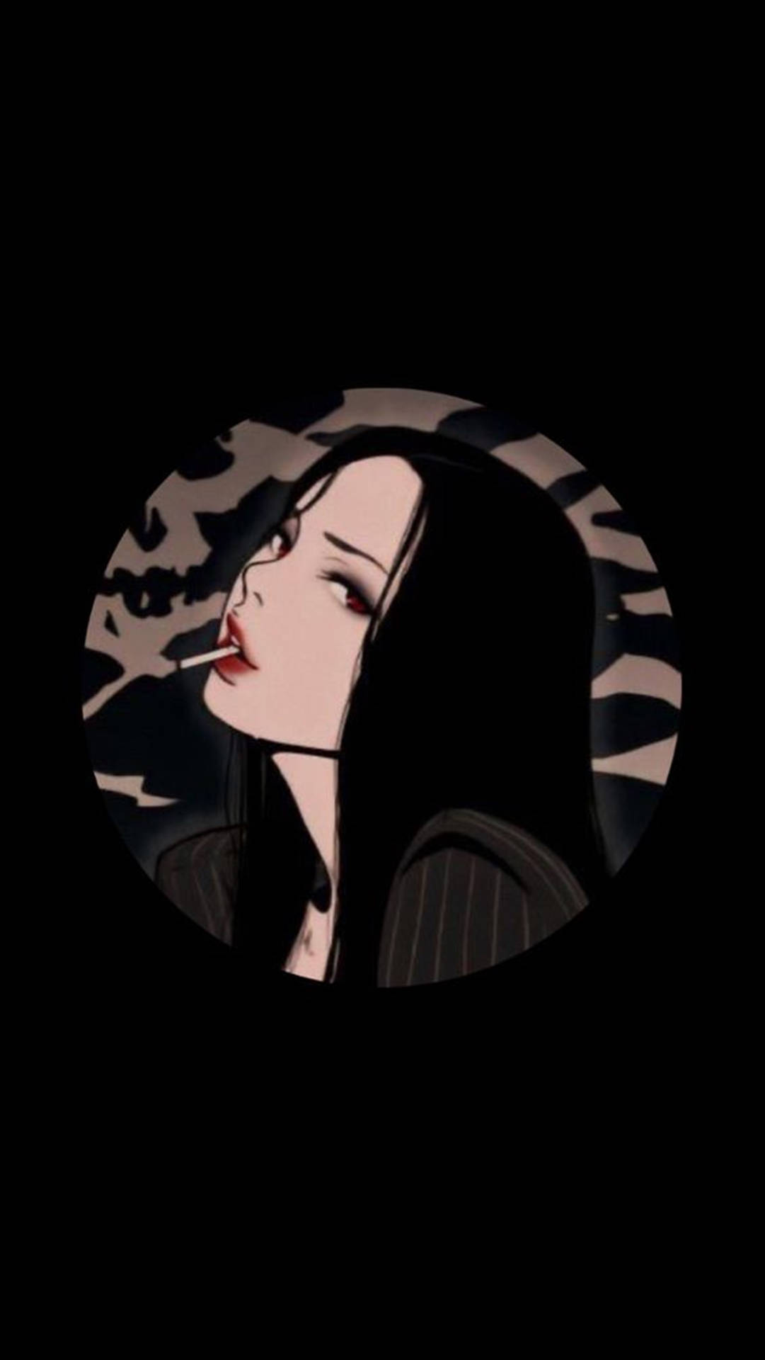 Smoking Girl Baddie Unique Cool Pfp Vector Art