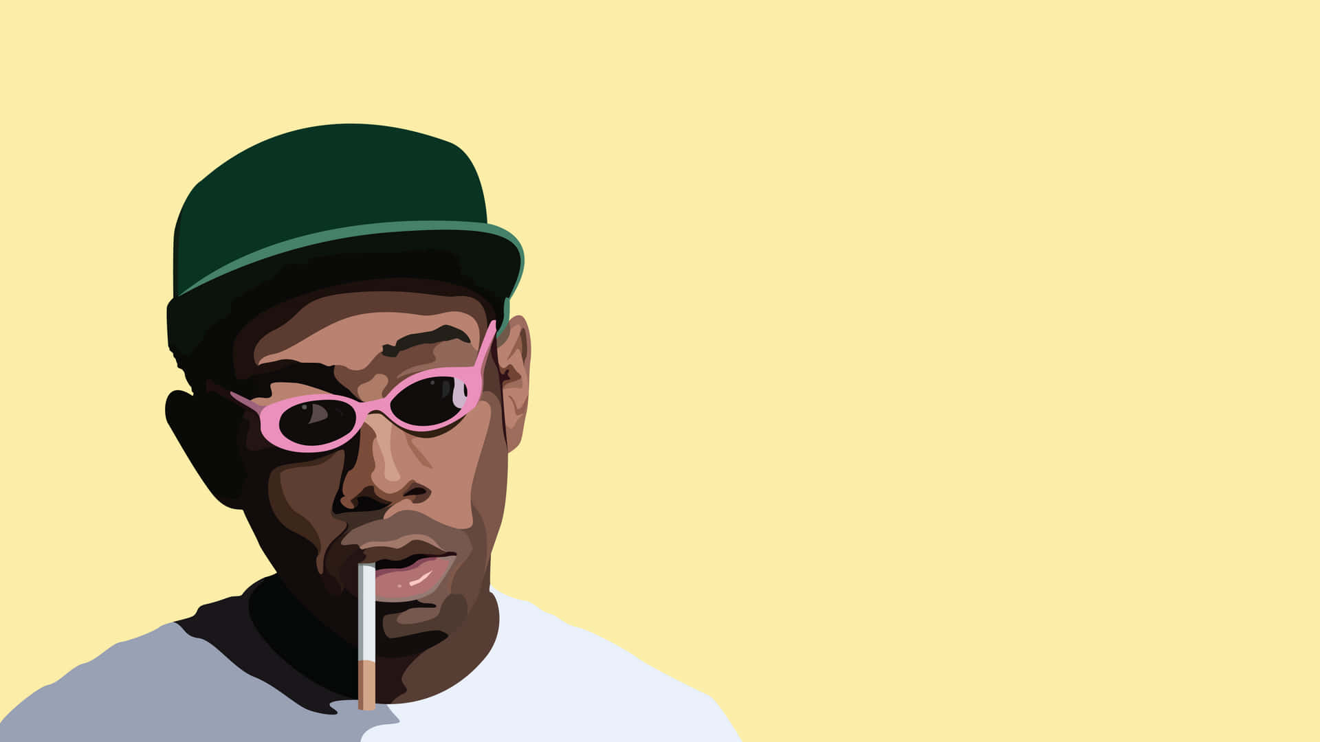 Smoking Illustration Tyler The Creator Pfp