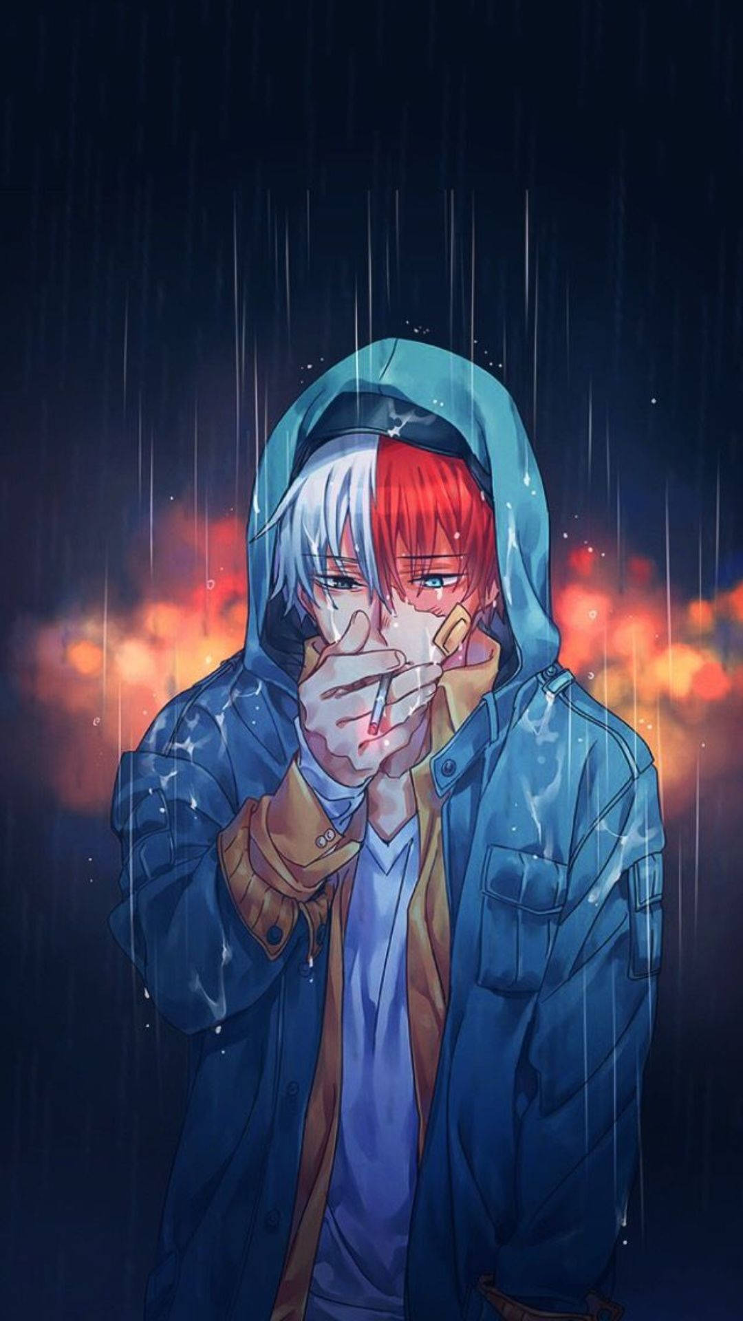 Smoking Shoto Todoroki Good Pfp