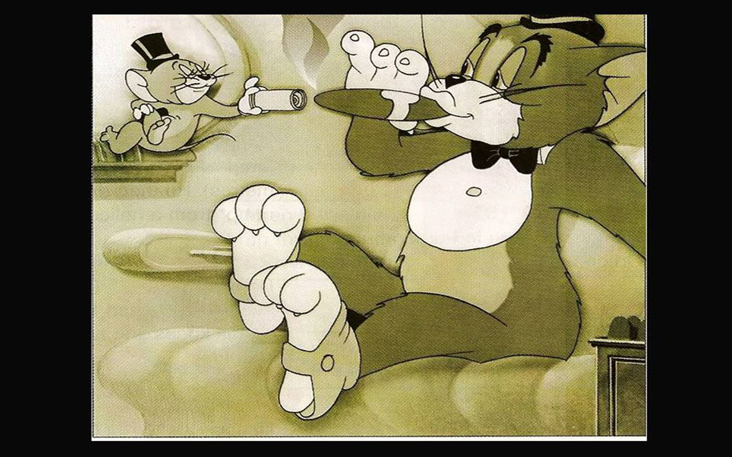 Smoking Tom And Jerry Iphone