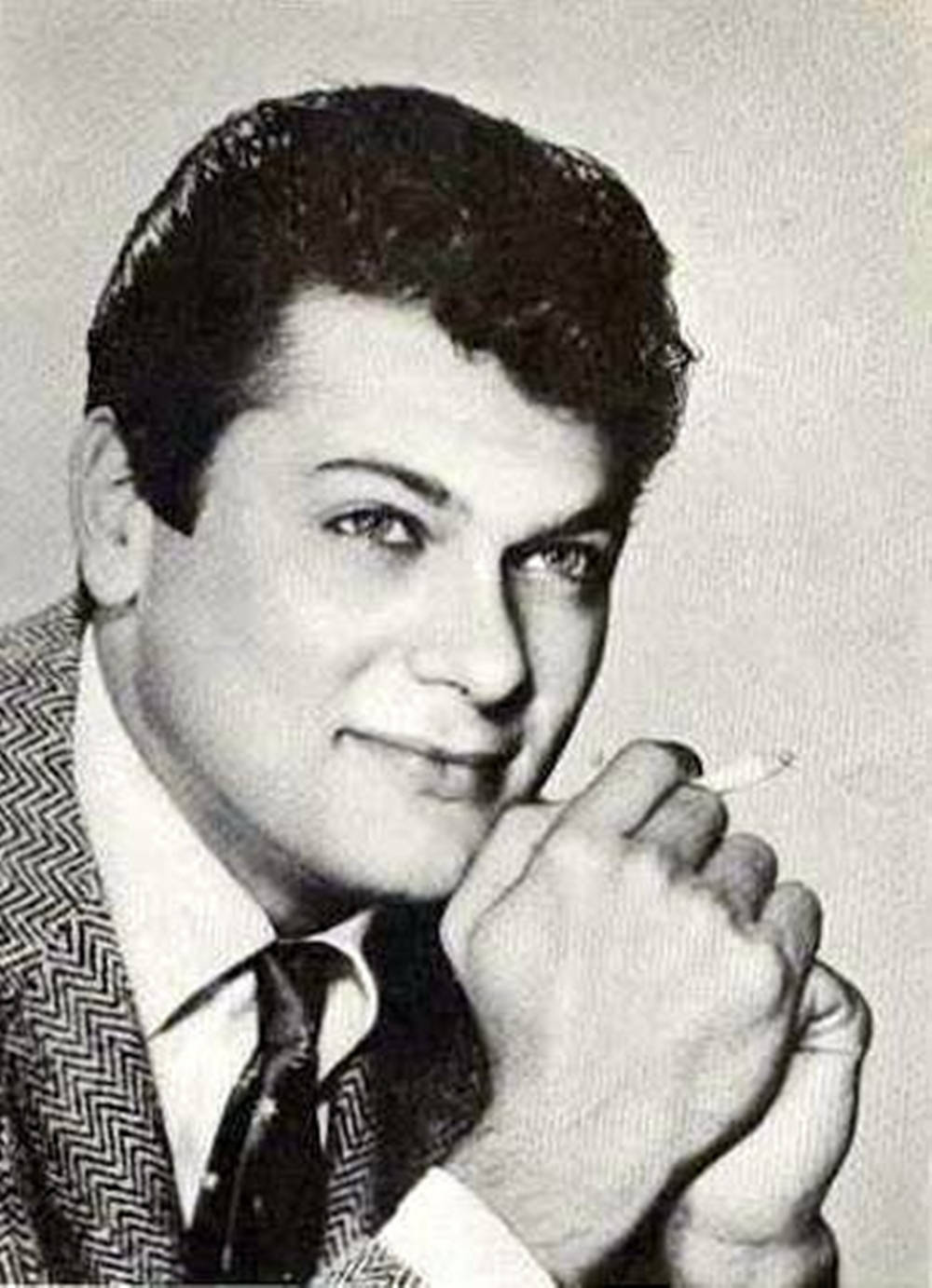 Smoking Tony Curtis Background